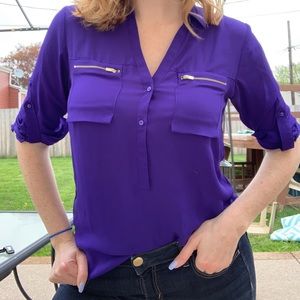 EXPRESS Portofino-style button down.